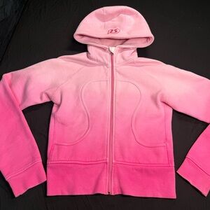 Lululemon Pink Ombré Special Edition Scuba Hoodie Size 2/4